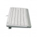 Клавіатура дротова A4Tech FK11 Fstyler Compact Size USB White Клавіатура дротова A4Tech FK11 Fstyler Compact Size USB White