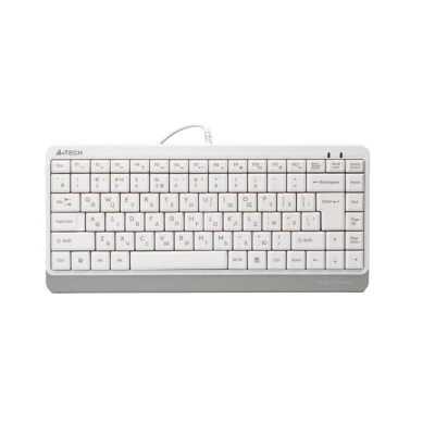 Клавіатура дротова A4Tech FK11 Fstyler Compact Size USB White