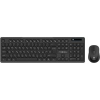 Комплект клавиатура и мышка Vinga KBSW-100 Black