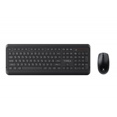 Комплект клавиатура и мышка Vinga KBSW-110 Black 