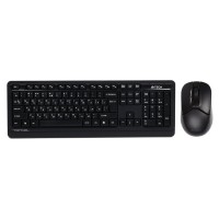 Комплект клавиатура и мышка A4Tech FG1012S Wireless Black