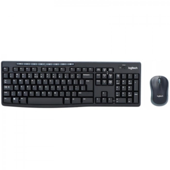 Комплект клавіатура та миша Logitech MK270 Wireless UA Black