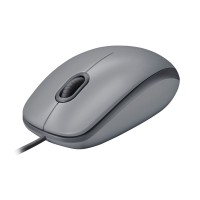Миша дротова Logitech M110 Silent USB Mid Gray (безшумна)