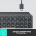 Клавіатура бездротова Logitech MX Keys Advanced for Business Wireless Illuminated UA Graphite 