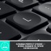 Клавіатура бездротова Logitech MX Keys Advanced for Business Wireless Illuminated UA Graphite 