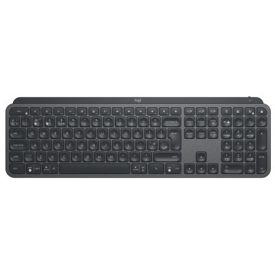 Клавіатура бездротова Logitech MX Keys Advanced for Business Wireless Illuminated UA Graphite 