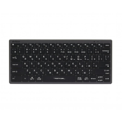 Клавіатура бездротова A4Tech FBX51C Wireless/Bluetooth Grey