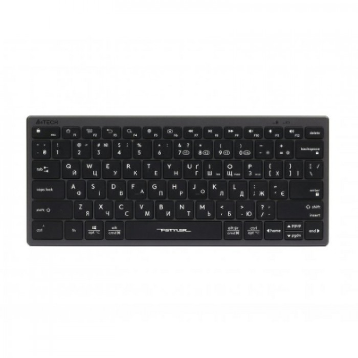 Клавіатура бездротова A4Tech FBX51C Wireless/Bluetooth Grey