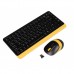Комплект клавіатура та миша A4Tech FG1110 Wireless Bumblebee Комплект клавіатура та миша A4Tech FG1110 Wireless Bumblebee
