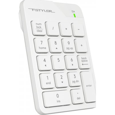 Клавіатура бездротова A4Tech FGK21C Wireless White