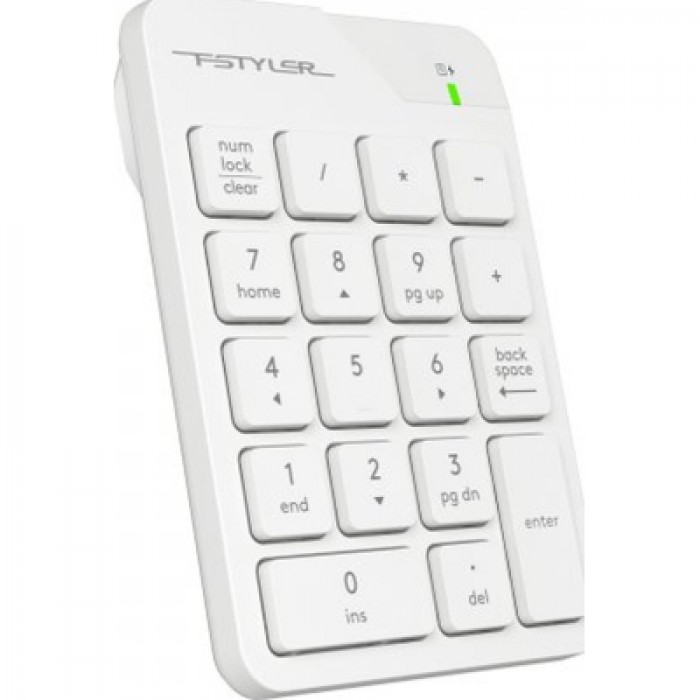 Клавіатура бездротова A4Tech FGK21C Wireless White