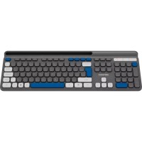 Клавіатура бездротова Canyon HKB-W03 Wireless UA Grey