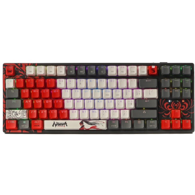 Клавіатура бездротова A4Tech Bloody WS87 Naraka Wireless/Bluetooth Black/Red