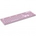 Клавіатура бездротова Canyon HKB-W01 Silent Wireless UA Pink