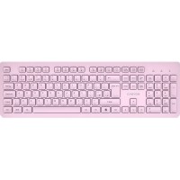 Клавіатура бездротова Canyon HKB-W01 Silent Wireless UA Pink