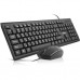 Комплект клавіатура та миша REAL-EL Kit 511 USB Black Комплект клавіатура та миша REAL-EL Kit 511 USB Black