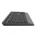 Клавіатура бездротова REAL-EL RK-715W Wireless/Bluetooth Black/Gray Клавіатура бездротова REAL-EL RK-715W Wireless/Bluetooth Black/Gray