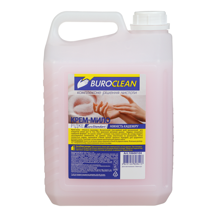 Крем-мило рідке BUROCLEAN Eurostandart Ніжність кашеміру 5л.