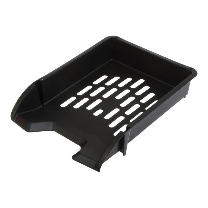 Лоток горизонтальний (чорний) 80103