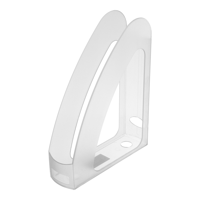 Лоток вертикальний з передньою стінкою Веселка (прозорий) 80534