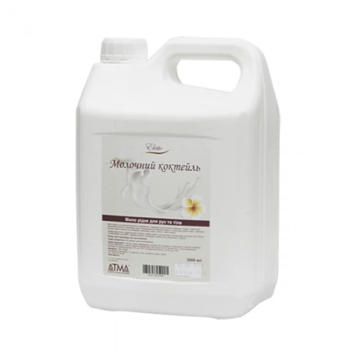 Мыло жидкое Eletto Молочный коктейль 3л. 