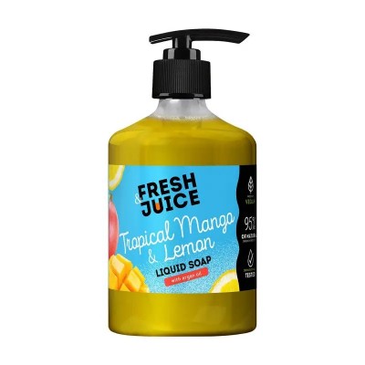 Мило рідке Fresh Juice 460мл. Tropical Mango & Lemon