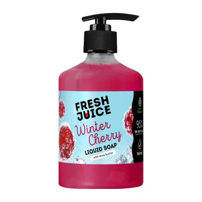 Мило рідке Fresh Juice 460мл. Winter Cherry