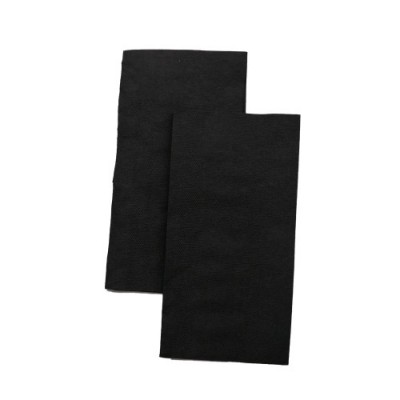 Салфетки столовые Silken 33х33 черные (1/8) 50шт/уп