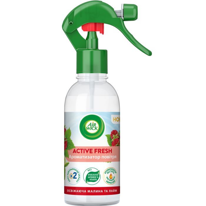 AIR WICK ароматизатор повітря (Освіжаюча малина та лайм) 237мл.