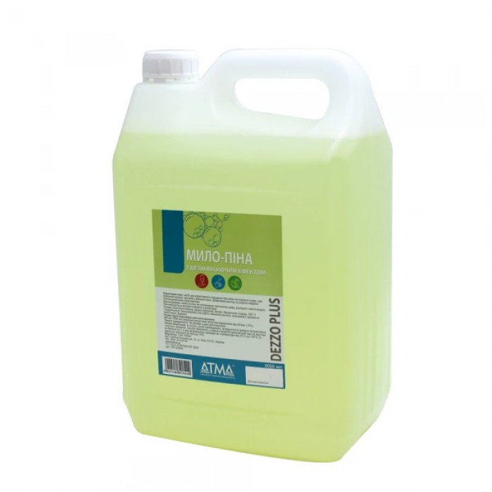 Пена-мыло DEZZO Plus с дезинфицирующим эффектом 5л