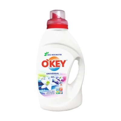 Гель для стирки Universal O`KEY 1,5л