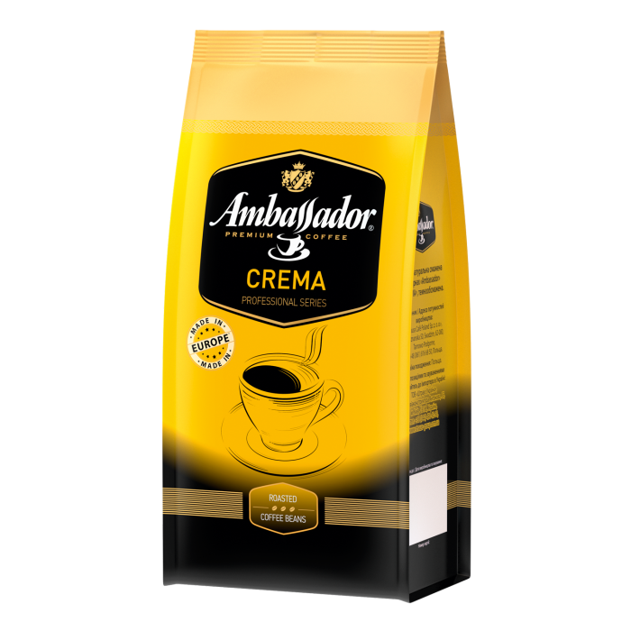 Кофе в зернах Ambassador Crema 1кг