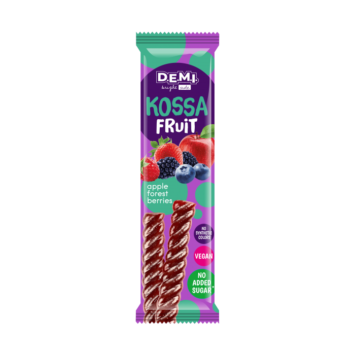 Пастила фруктовая Kossa Fruit Лесные ягоды 15г