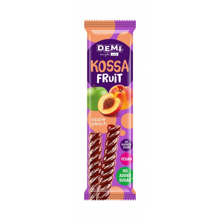 Пастила фруктовая Kossa Fruit Персик 15г