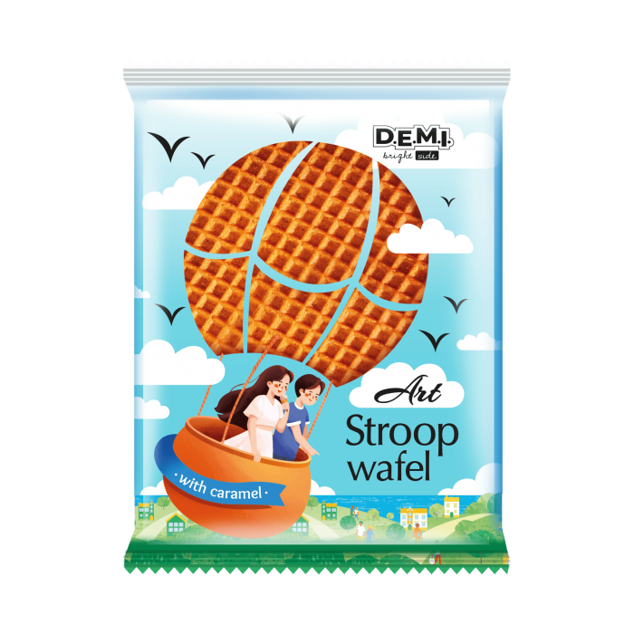 Вафля Стропвафля с карамелью 33г