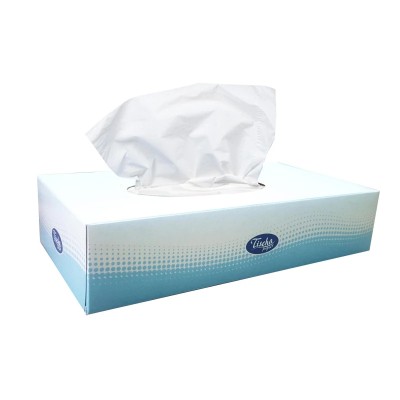 Серветки у коробці косметичні Logo 22,5х19,5см, 100шт., 2-шарові