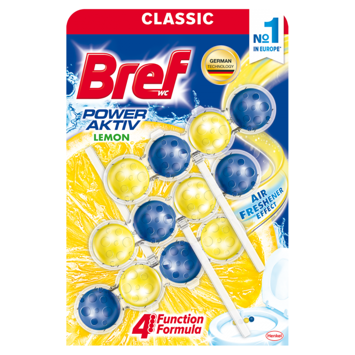 BREF туалетний блок Лимон Тріопак