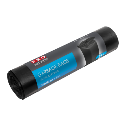 Пакеты для мусора 120х140см, 240л. 5шт. Standart Plus