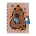 Блокнот Capybara із замком В6, 48арк, клітинка (асорті)