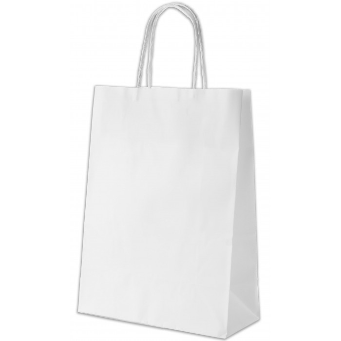 Пакет с ручками Ecobag 240х100х360мм (белый)