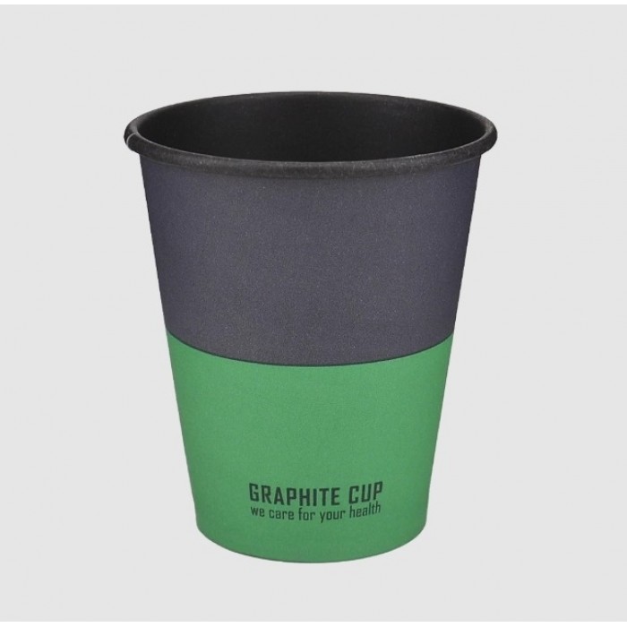 Стакан картонний 175мл, GRAPHITE CUP, 50шт/уп