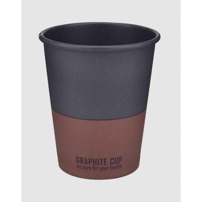Стакан картонний 270мл, GRAPHITE CUP, 50шт/уп