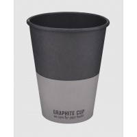 Стакан картонний 400мл, GRAPHITE CUP, 50шт/уп