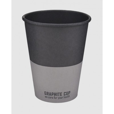 Стакан картонний 400мл, GRAPHITE CUP, 50шт/уп