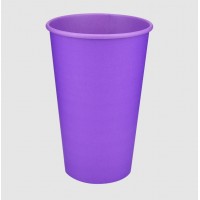 Стакан картонний 500мл, LAVANDA CUP, 50шт/уп
