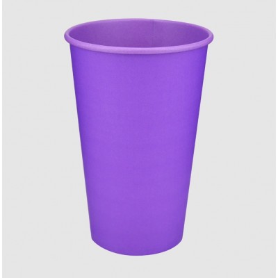 Стакан картонний 500мл, LAVANDA CUP, 50шт/уп