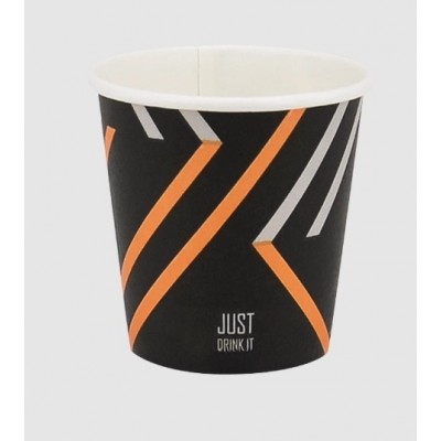Стакан картонний 110мл, Just Drink, 50шт/уп