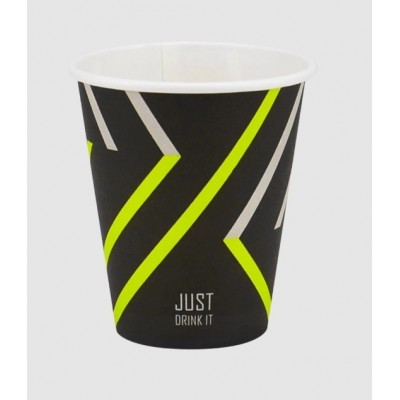 Стакан картонний 175мл, Just Drink, 50шт/уп