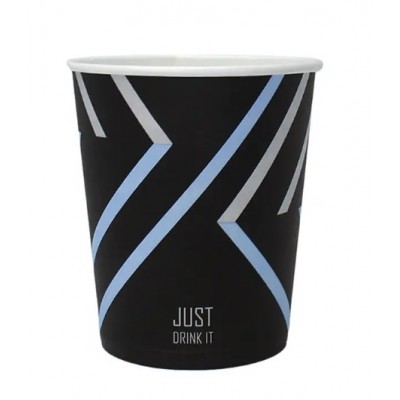 Стакан картонний 185мл, Just Drink, 50шт/уп
