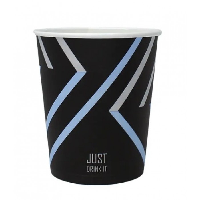 Стакан картонний 185мл, Just Drink, 50шт/уп
